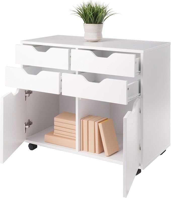 Winsome Halifax Mobile Storage Cabinet - Image 10