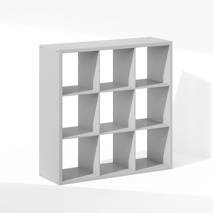 Furinno Cubic Closet Organizers and Storage, 9-Cube Closet Organizer, Open - Image 8