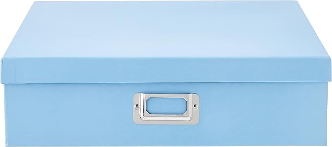 Pioneer Jumbo Scrapbook Storage Box, Sky Blue - Image 2