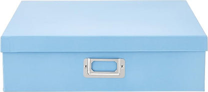 Pioneer Jumbo Scrapbook Storage Box, Sky Blue - Image 2