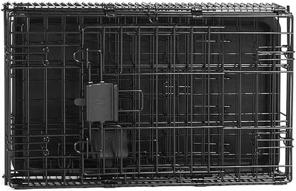 Amazon Basics Durable, Foldable Metal Wire Dog Crate - Image 4