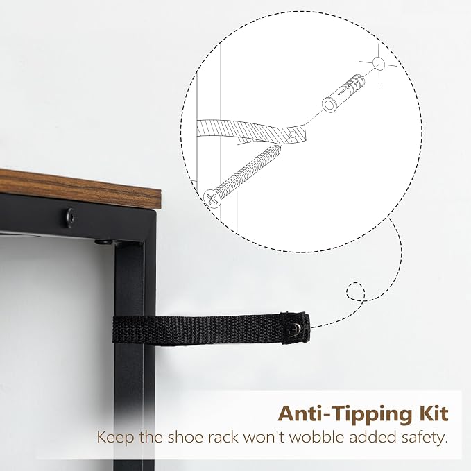 MAHANCRIS 10 Tier Shoe Rack Organizer - Image 8