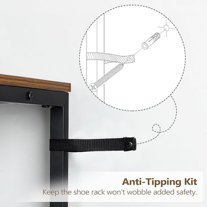 MAHANCRIS 10 Tier Shoe Rack Organizer - Image 8