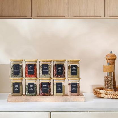 10Pcs 7oz Spice Jars Glass Container - Image 9
