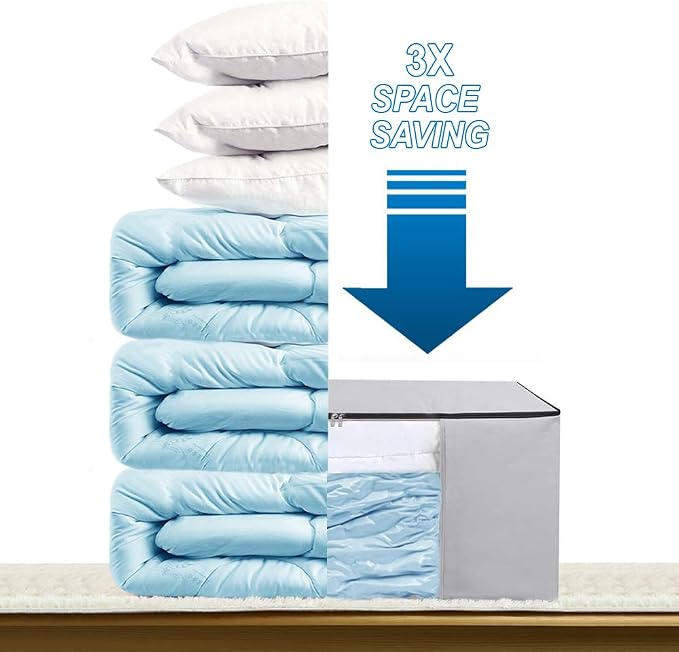 Cube Vacuum Storage Bags, Space Saver Bags, Premium Totes - Image 3