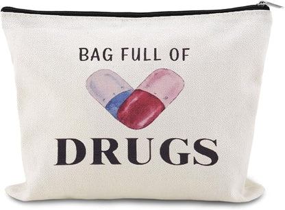 YangQian Funny Medication Bag for Women Nurse Practitioner Birthday Christmas by YangQian