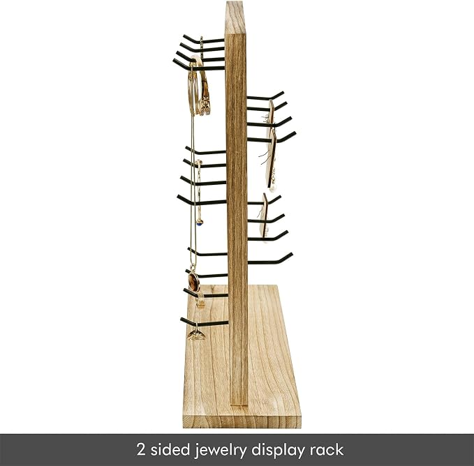 Ikee Design Wooden Jewelry Display Rack - Image 4