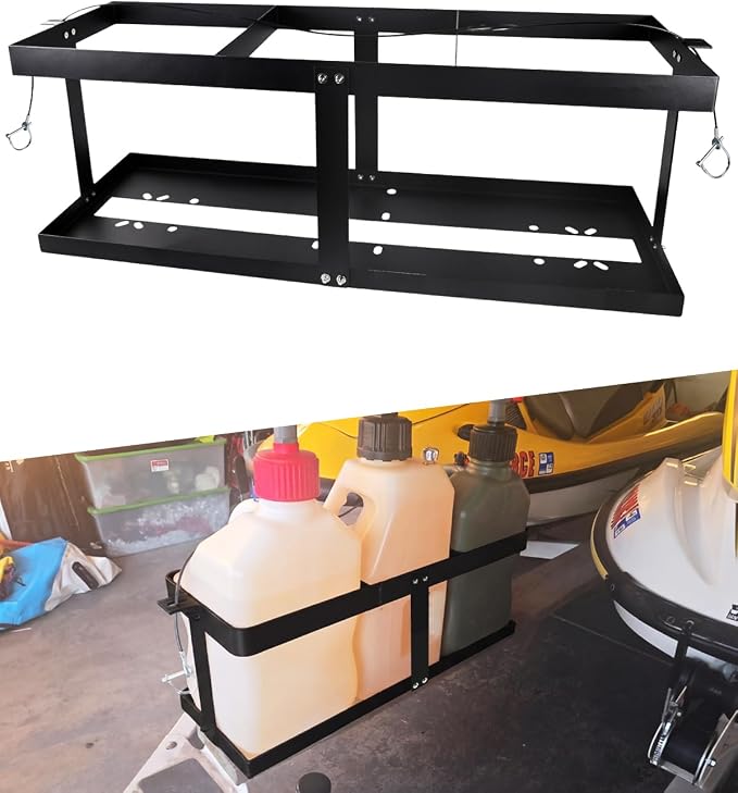 Fuel Jug Container Holder, Fits Three 5 Gallon Gas Can, Compatible - Image 6