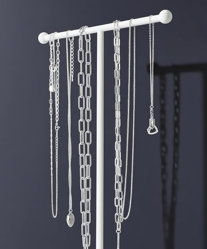 VROOMIUM Necklace Holder Stand - 6in Ceramic Base X 1ft Height - Image 2