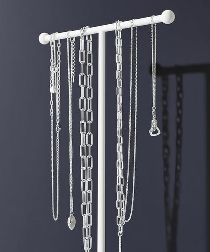 VROOMIUM Necklace Holder- Ceramic Base 1ft Height Jewelry Organizer Stand - Image 2
