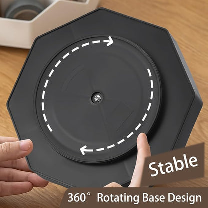Pencil Pen Holder for Desk, 9 Slots 360 Degree Rotating Desk Organizer - Image 5