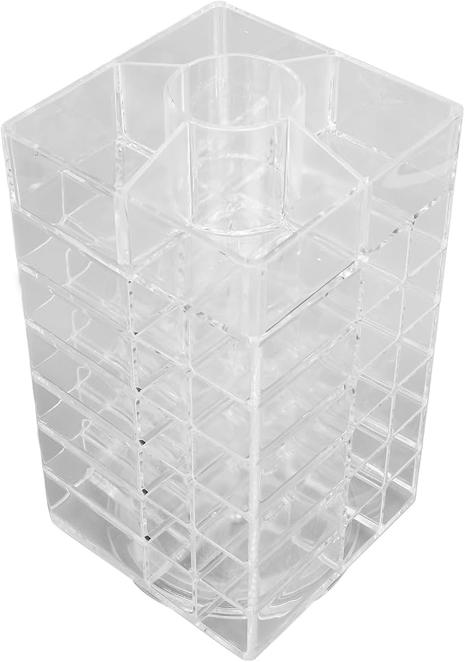 Dioche Large Capacity Rotating Cosmetic Lipstick Tower Display Stand - Image 4