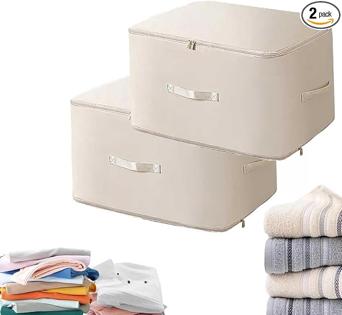 2PCS Ultra Space Saving Self Compression Organizer, Dustproof And by ZLYDG