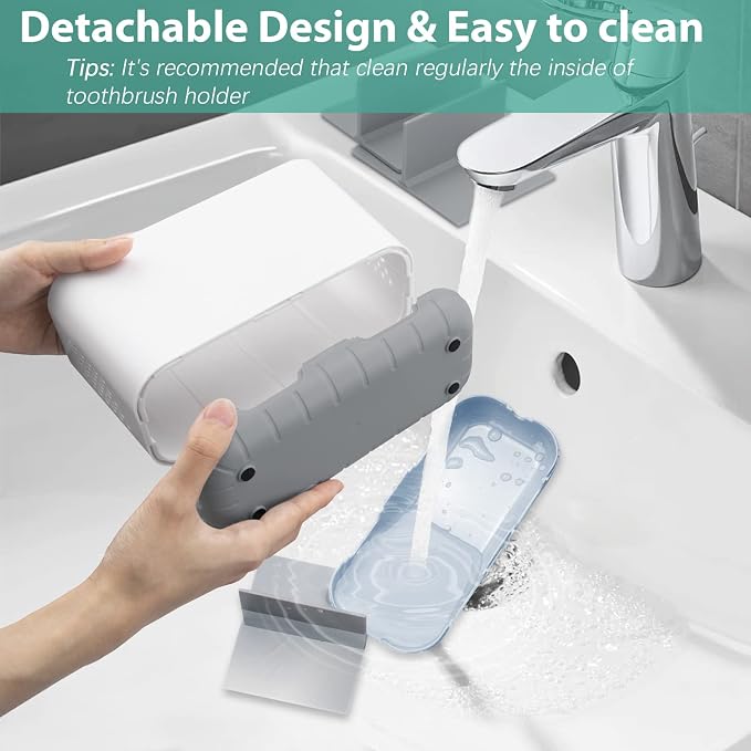 Boperzi Toothbrush and Toothpaste Holder Drainage - Image 2