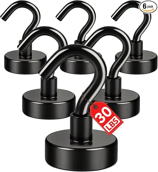 E BAVITE Magnetic Hooks, 30LB Magnet Hook by EBAVITE