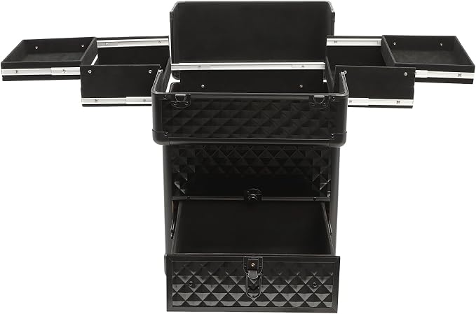 Professional Rolling Makeup Train Case - Image 4