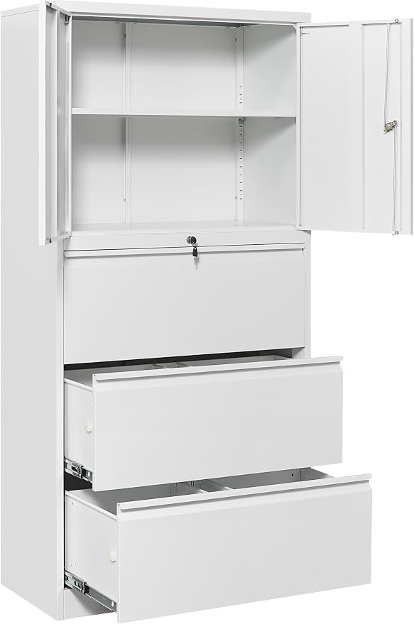 SISESOL 3 Drawer Lateral File Cabinet by SISESOL