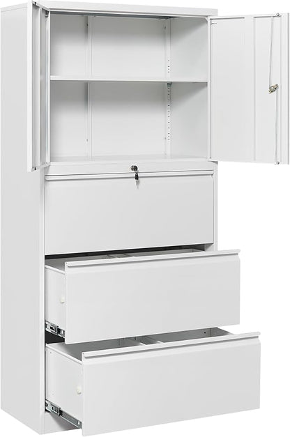 SISESOL 3 Drawer Lateral File Cabinet by SISESOL