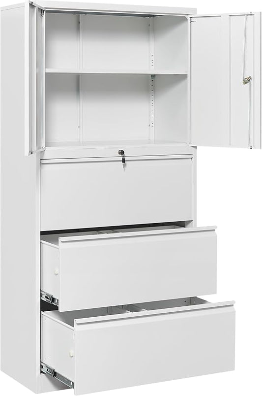 SISESOL 3 Drawer Lateral File Cabinet by SISESOL