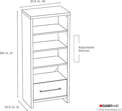 ClosetMaid 1661 Media Storage Tower Bookcase - Image 3