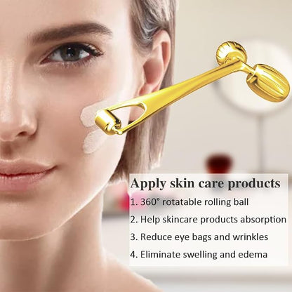 Yeamon Gua Sha Facial Tools and Face Roller Set, Facial Massage Tool - Image 3