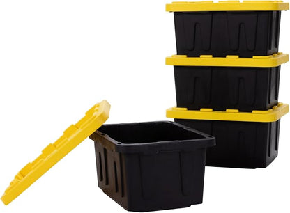 Plastic 5-Gallon Storage Tote - Image 10