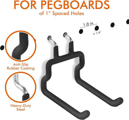 LIGHT DUST Utility Heavy Duty Pegboard Hooks - Image 2