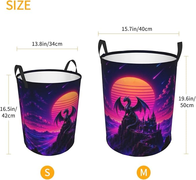 Laundry Basket Dirty Clothes Hamper - Image 2