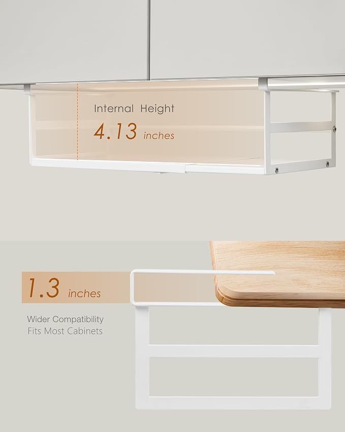 Under Shelf Storage Basket - Image 4