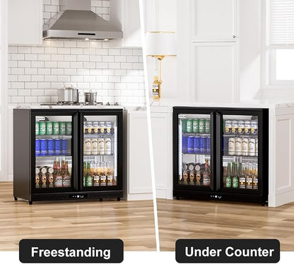 COTLIN 36" W Back Bar Cooler Beer Fridge Undercounter Refrigerator - Image 8