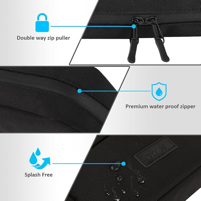 GOX Cable Organizer Travel Bag, Water Resistant Electronic Accessories Case - Image 8