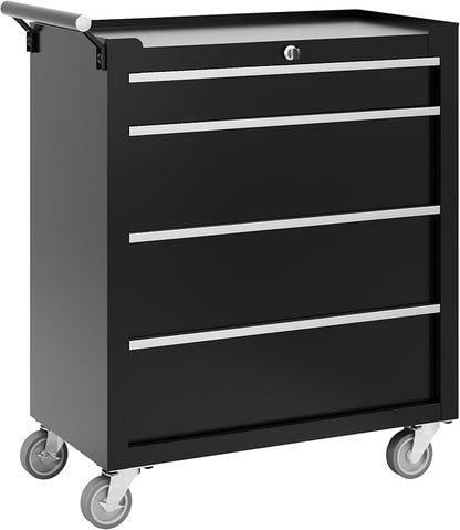 Garvee Rolling Tool Chest, 4 Drawers Tool Storage Cabinet, Toolbox by Garvee