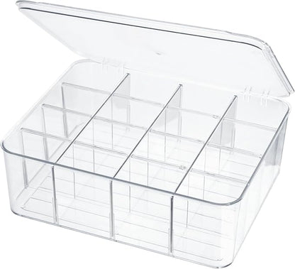 ZEXALOR Socks Underwear Drawer Organzier Dividers, 16 Compartment Removable by ZEXALOR