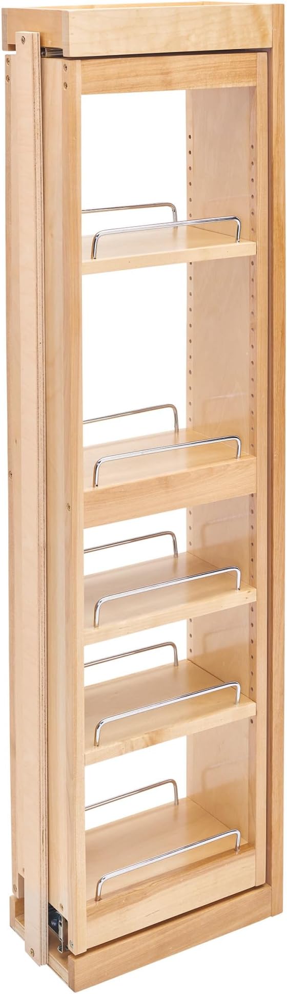 Rev-A-Shelf Kitchen Cabinet Pullout Wall Filler Wooden Organizer Slide Out by Rev-A-Shelf