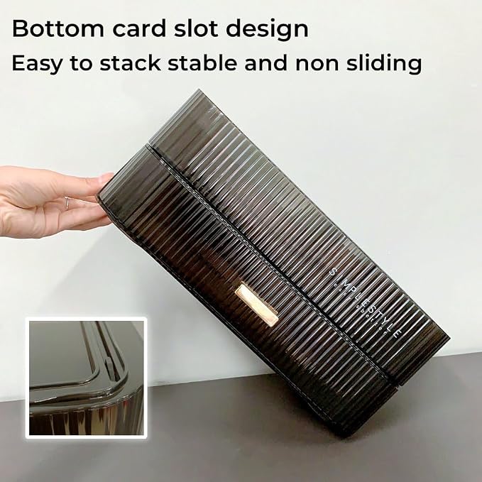 Makeup Organizer with Drawers Stackable Skincare Cosmetic Makeup organization - Image 3