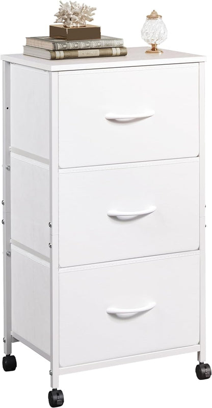 WLIVE Rolling Dresser Nightstand by WLIVE