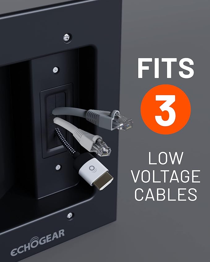 ECHOGEAR TV Cord Hider for Wall Mounted TV - Image 3