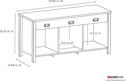 ClosetMaid 16052 Premium 3-Cube Bench - Image 3