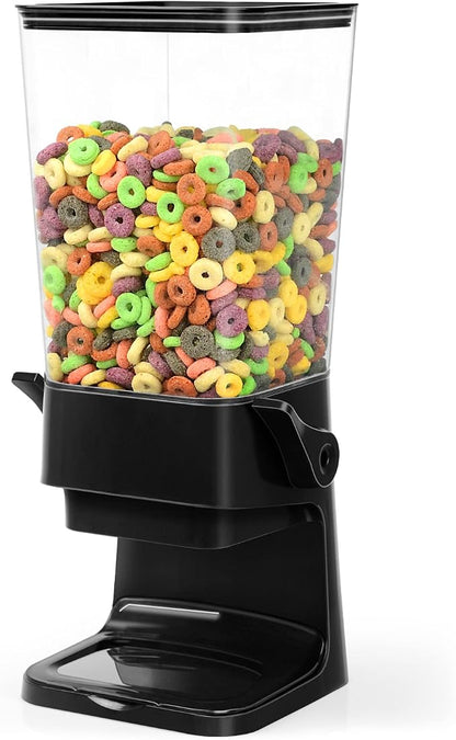 Cereal Dispenser Countertop Dual Dry Food Dispenser Large Cereal Containers - Image 8