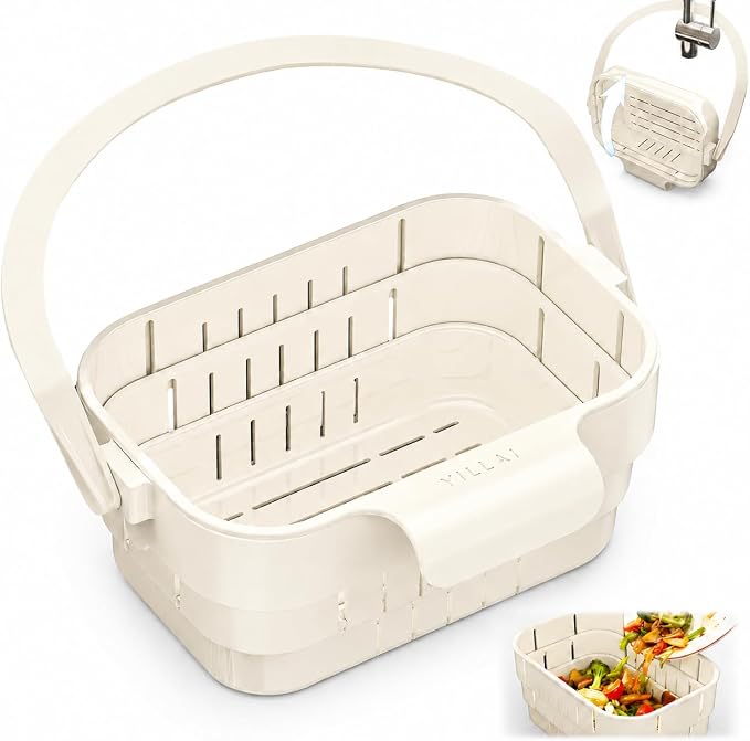 Sink Strainer Basket, 2026 Upgrade Foldable Hanging Sink Drain Basket | by Unknown