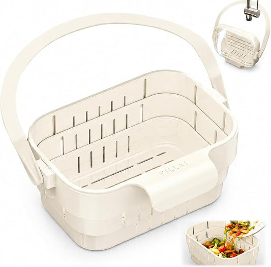 Sink Strainer Basket, 2026 Upgrade Foldable Hanging Sink Drain Basket | by Unknown