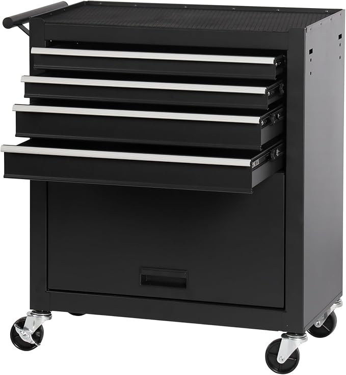 4-Drawer Rolling Tool Chest, Cabinet - Image 8