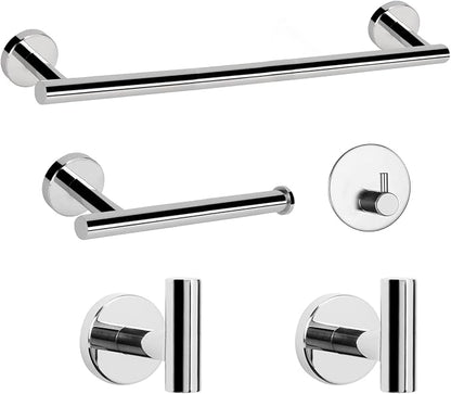 NearMoon Bathroom Hardware Set SUS 304 Thicken Stainless Steel-Towel Bar Set by NearMoon