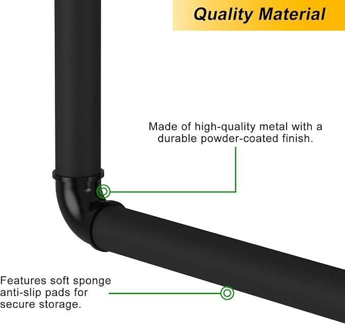 Surfboard Wall Mount or Ceiling Rack, Heavy-Duty Overhead Garage Storage Rack - Image 3