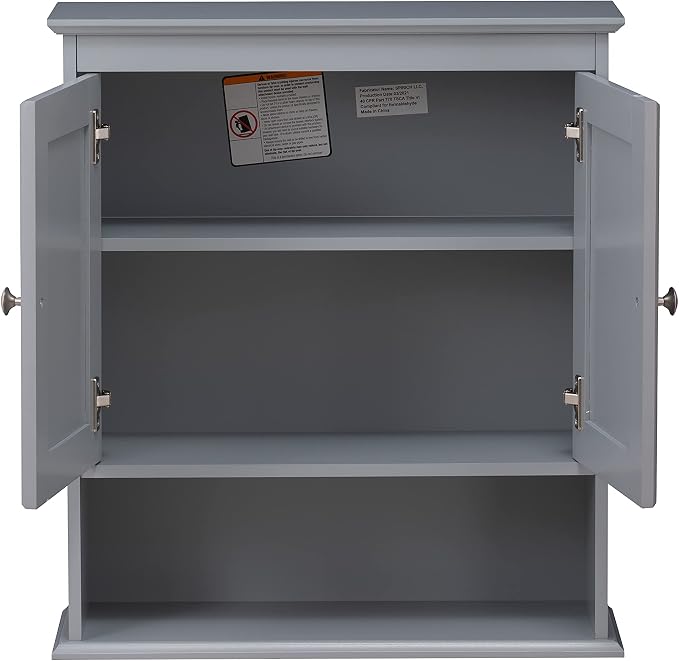 Spirich Bathroom Medicine Cabinet Over Toilet, Wall Mounted Cabinet, Hidden & - Image 6