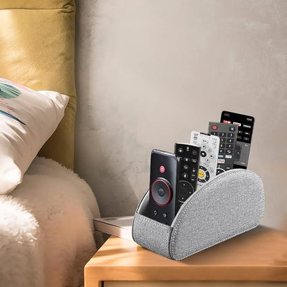 PU Leather Remote Control Holder, TV Remote Caddy - Image 6