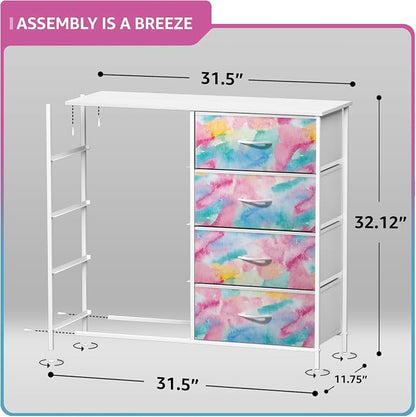 Sorbus Kids Dresser with 8 Drawers - Image 3