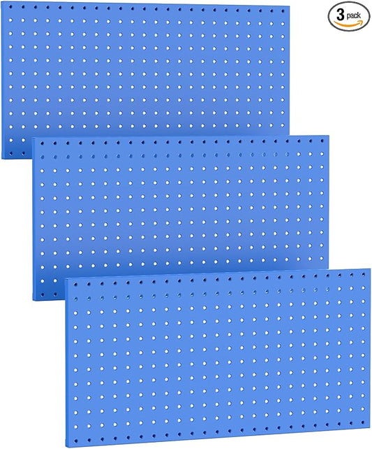 TORACK 3 PCS Metal Pegboard Panels by TORACK