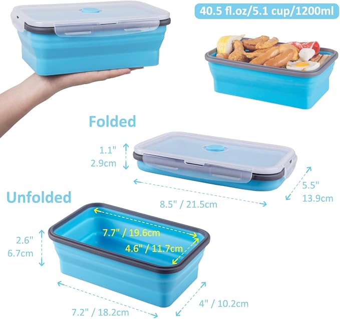 Collapsible Food Storage Containers - Image 5