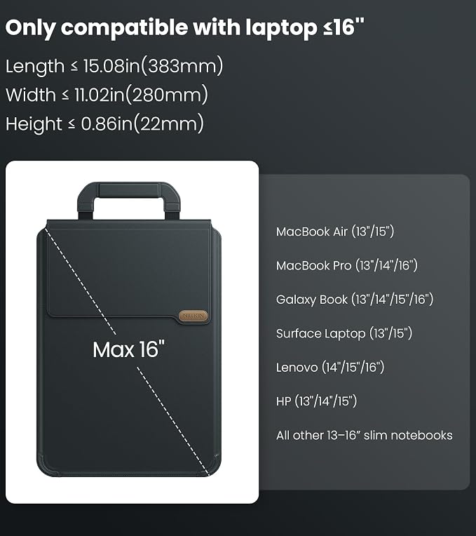 Nillkin 16 inch Laptop Sleeve - Image 9